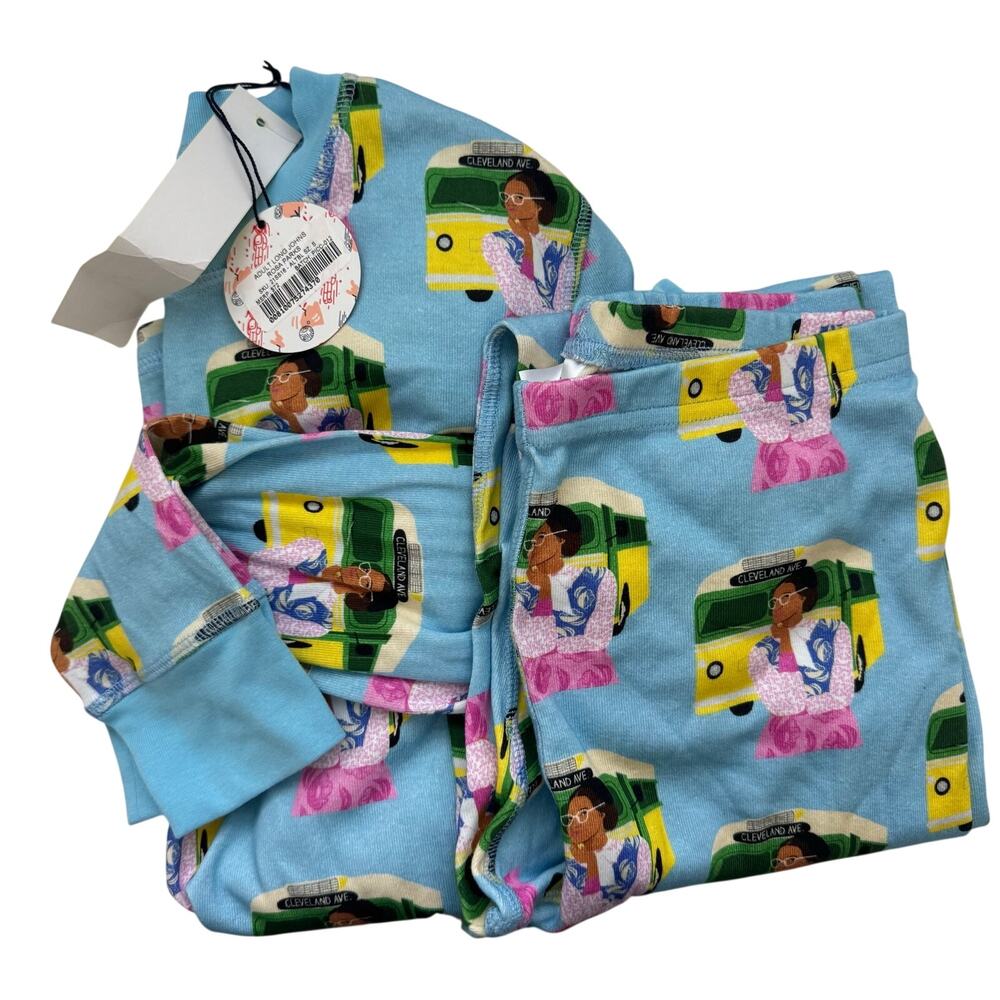 NEW Piccolina Women's Rosa Parks Pajama Set size Small